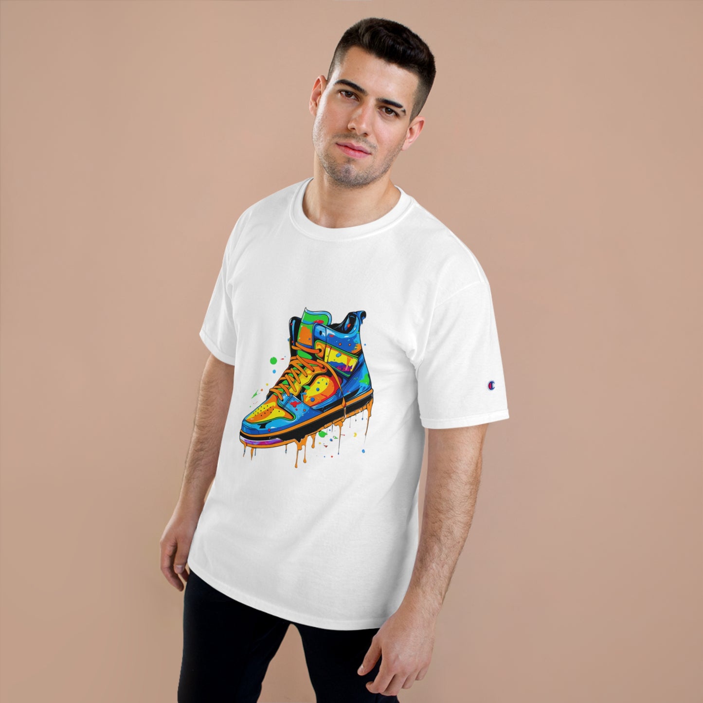 Sneaker Drip (Orange) Champion T-Shirt
