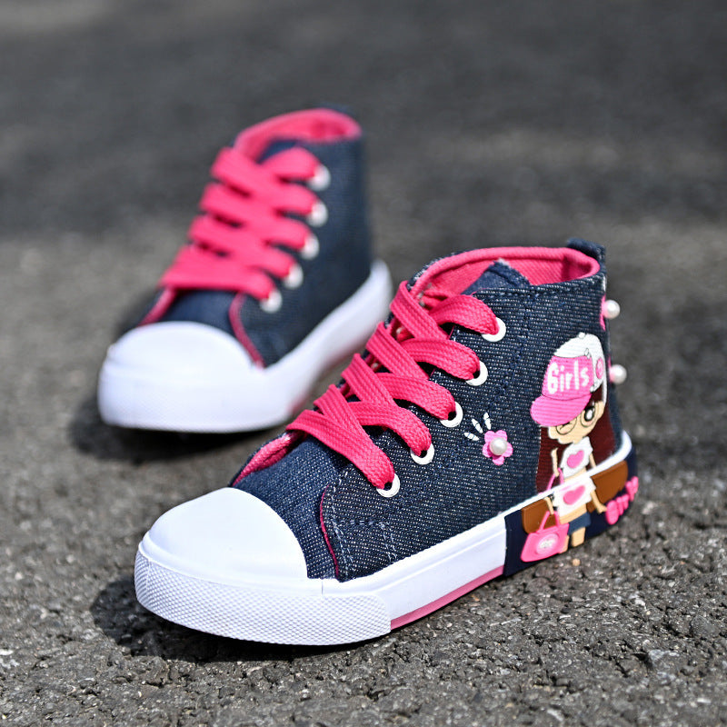 Canvas Girls' Sneakers