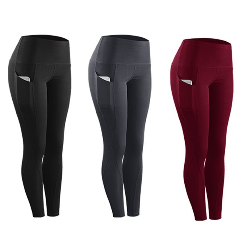Women Compression Stretch Sportswear Leggings with Pocket