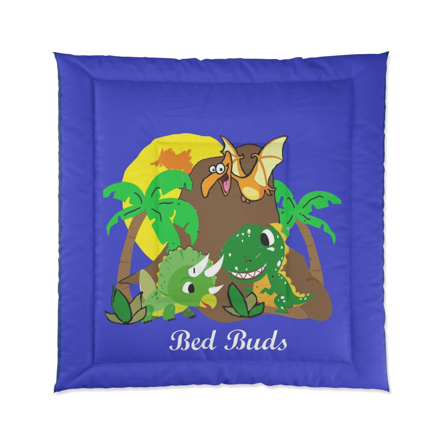 Bed Buds Blue Comforter