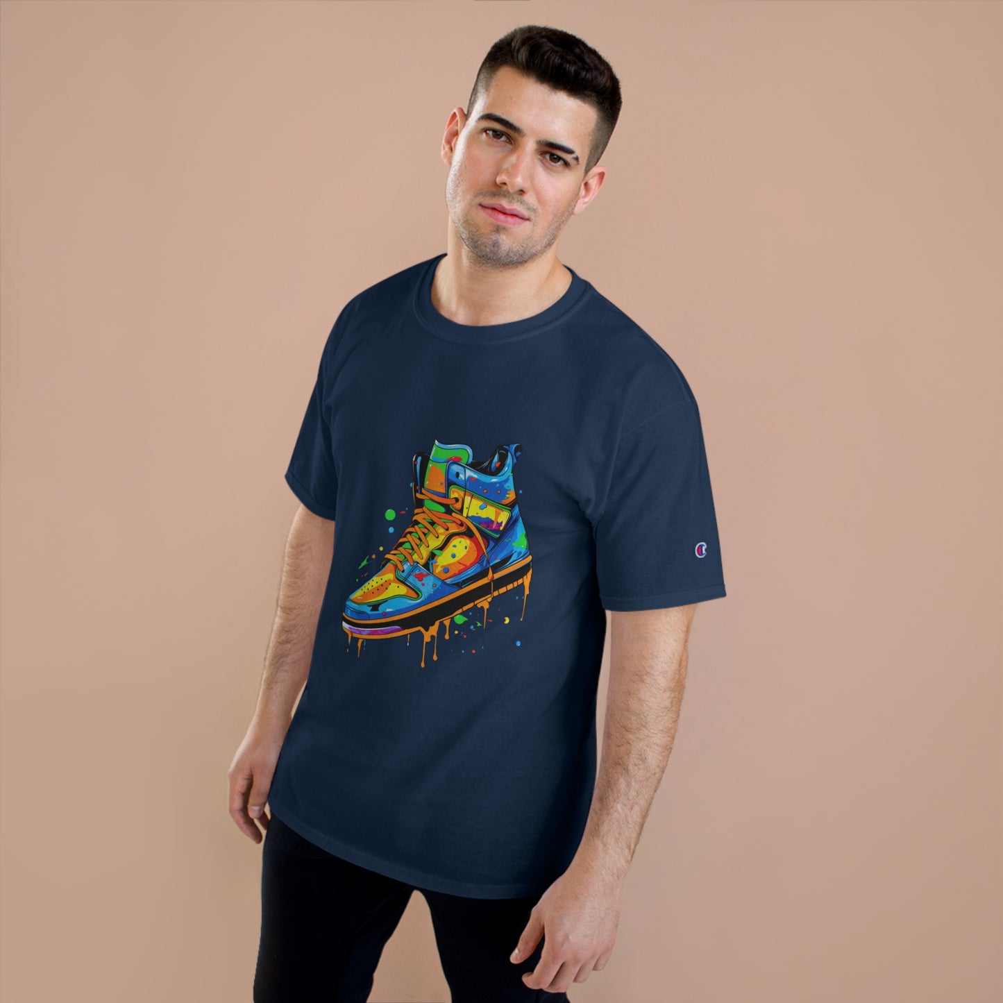 Sneaker Drip (Orange) Champion T-Shirt