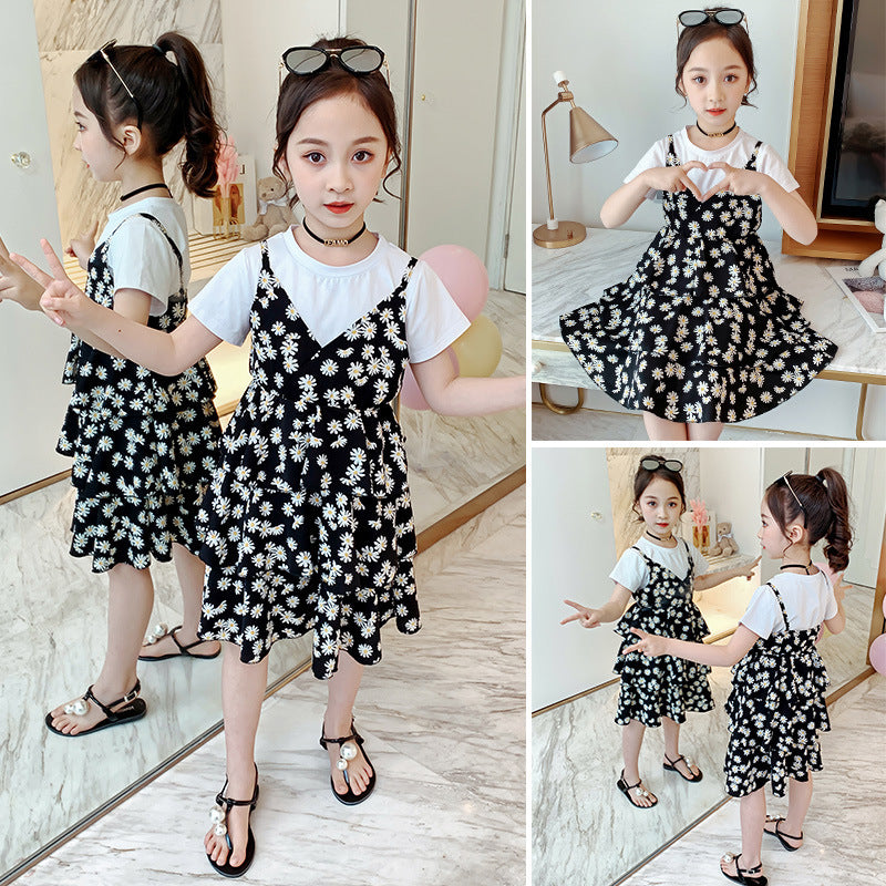 Daisy Flower Girl's Sun Dress