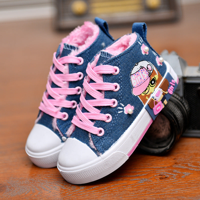 Canvas Girls' Sneakers