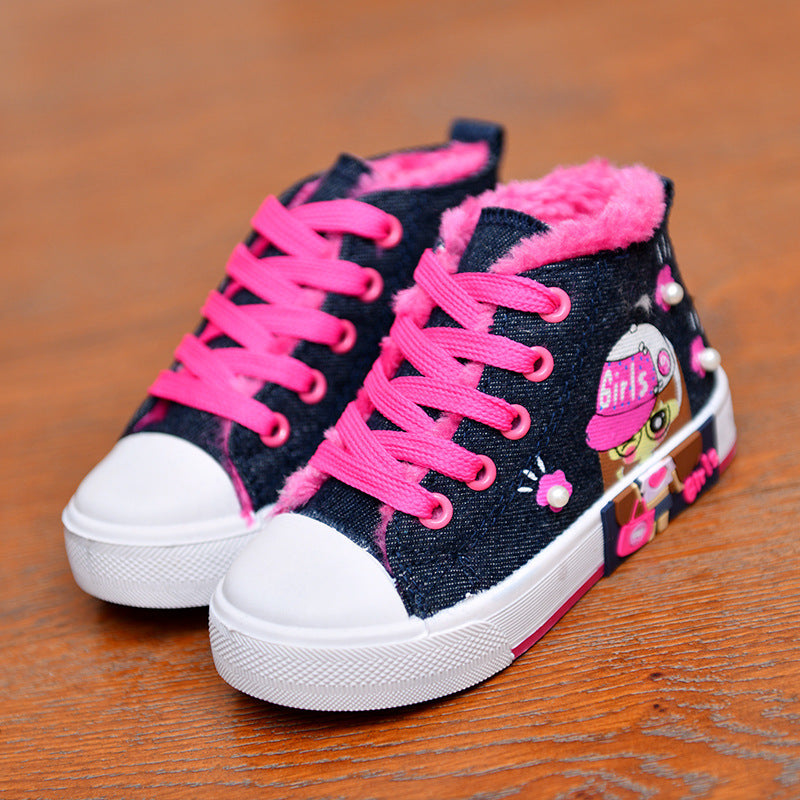 Canvas Girls' Sneakers