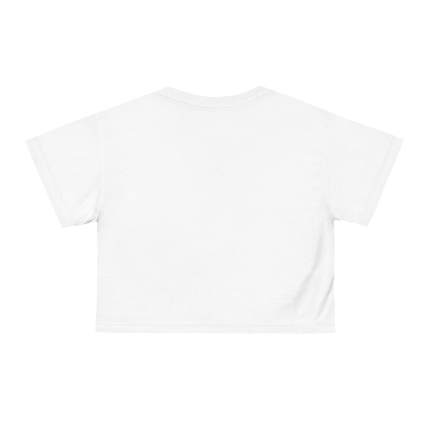 White Crop Tee (AOP)