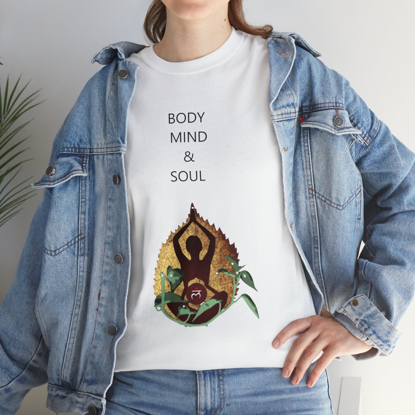 Mind Body Soul Heavy Cotton Tee