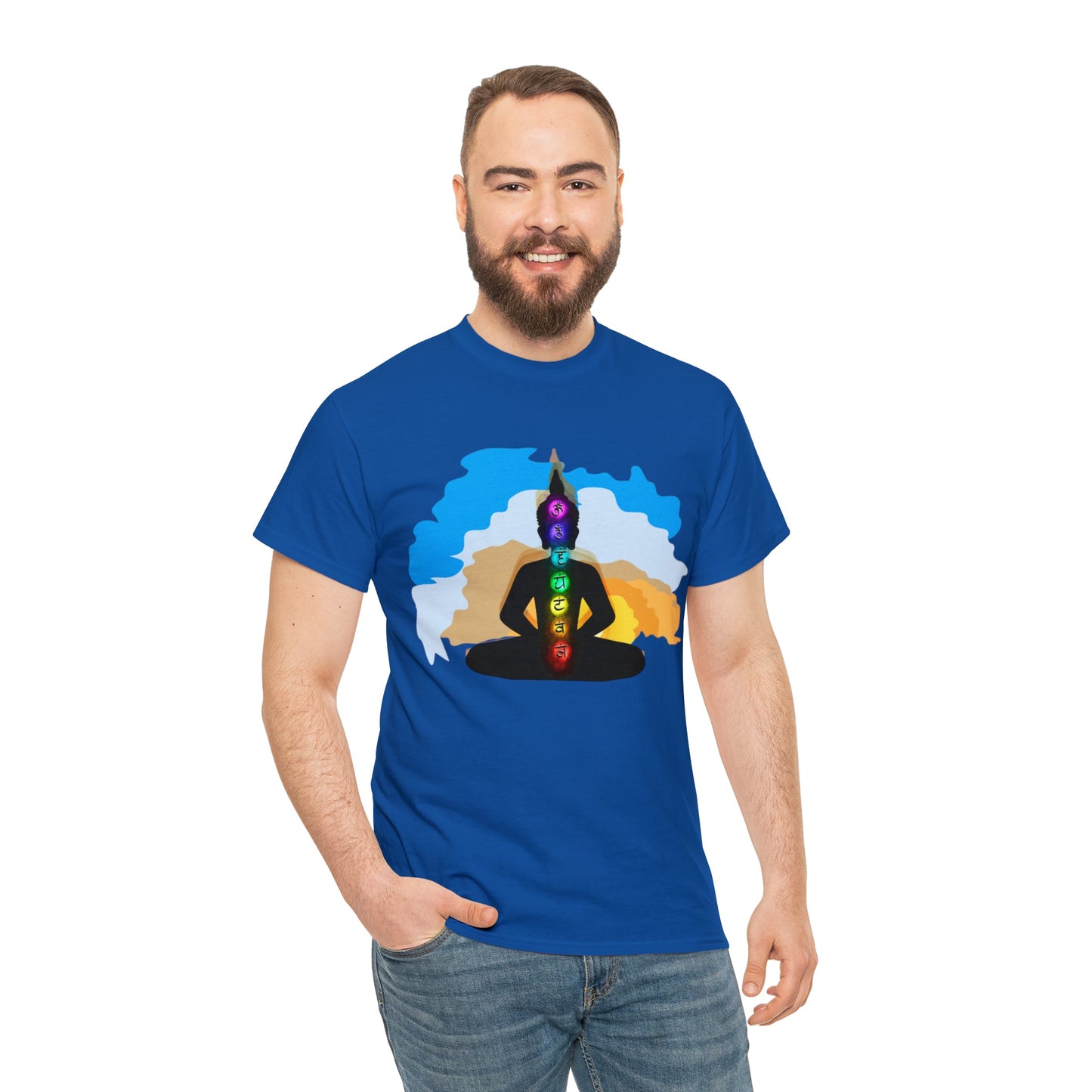 Chakra Unisex Heavy Cotton Tee