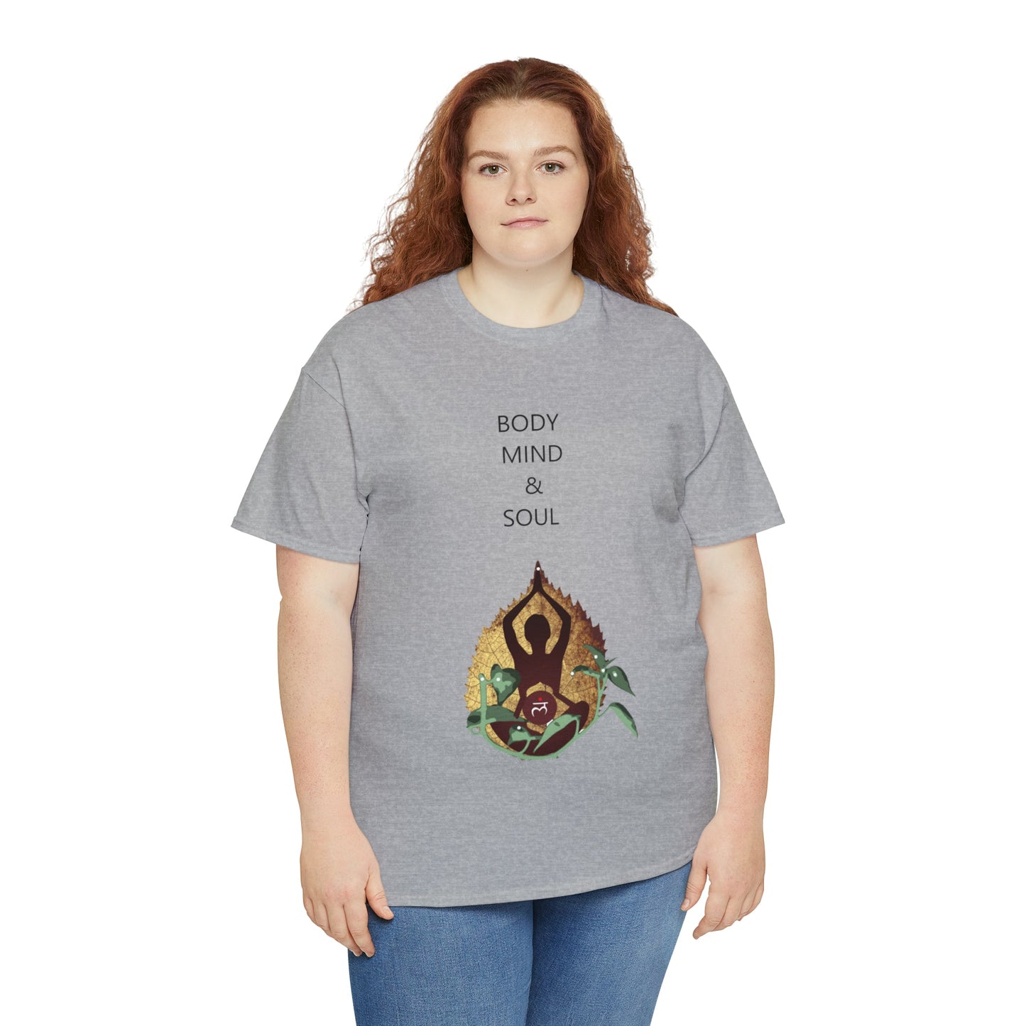 Mind Body Soul Heavy Cotton Tee
