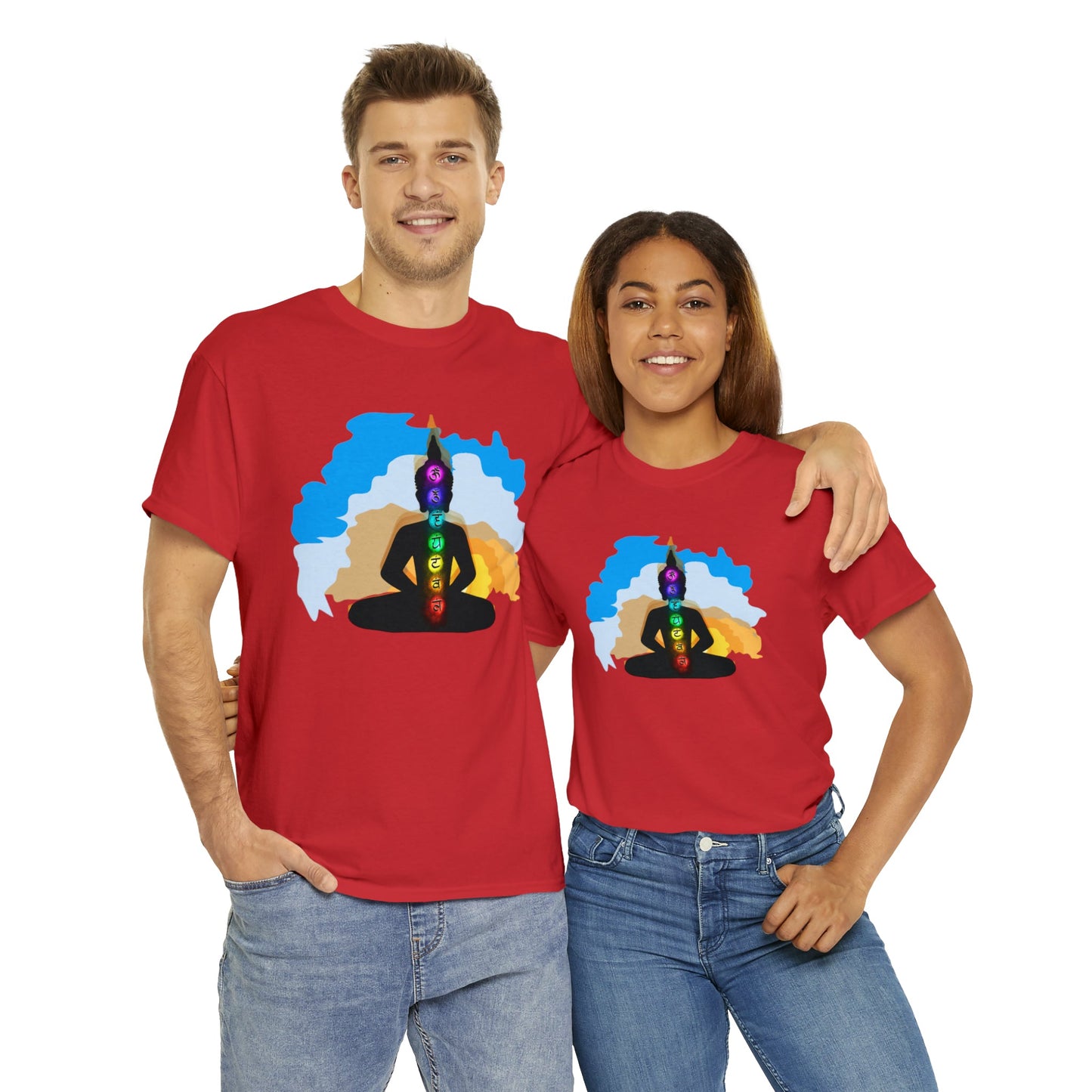 Chakra Unisex Heavy Cotton Tee