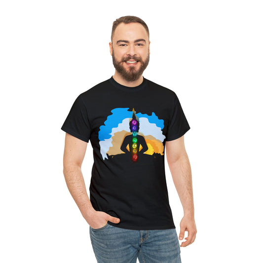 Chakra Unisex Heavy Cotton Tee