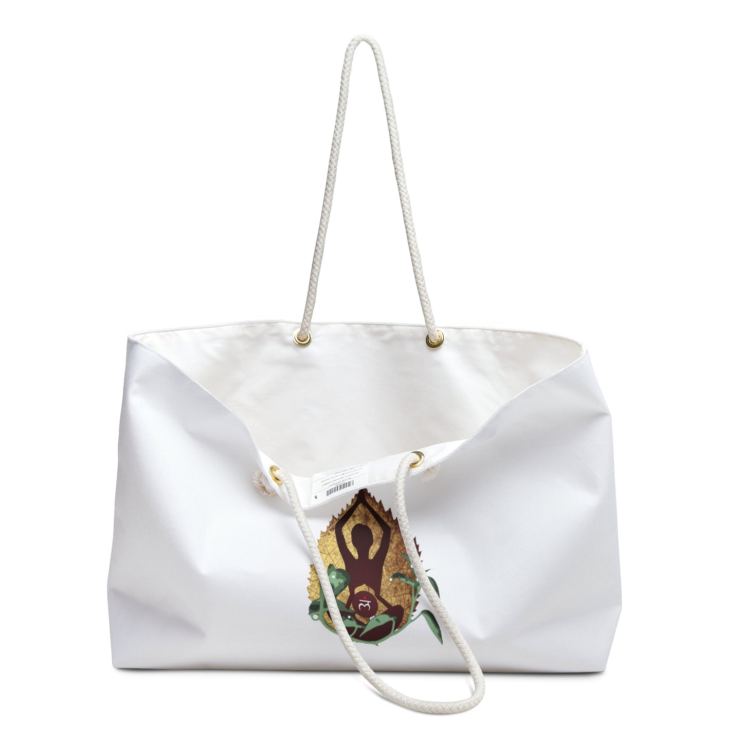 White Weekender Bag