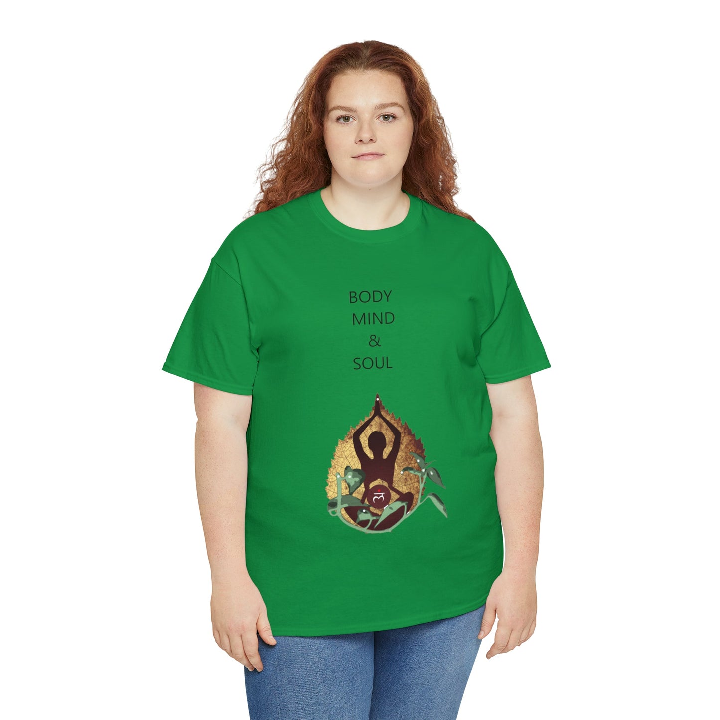 Mind Body Soul Heavy Cotton Tee
