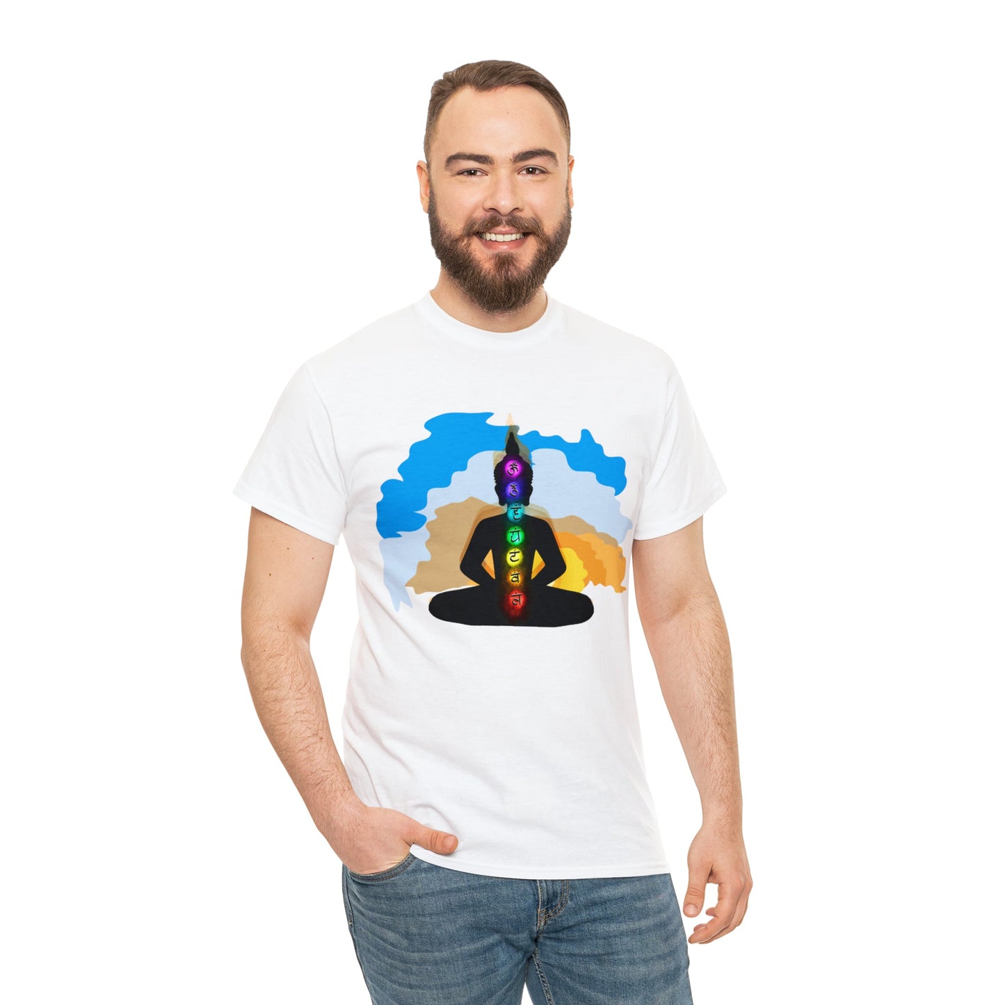Chakra Unisex Heavy Cotton Tee