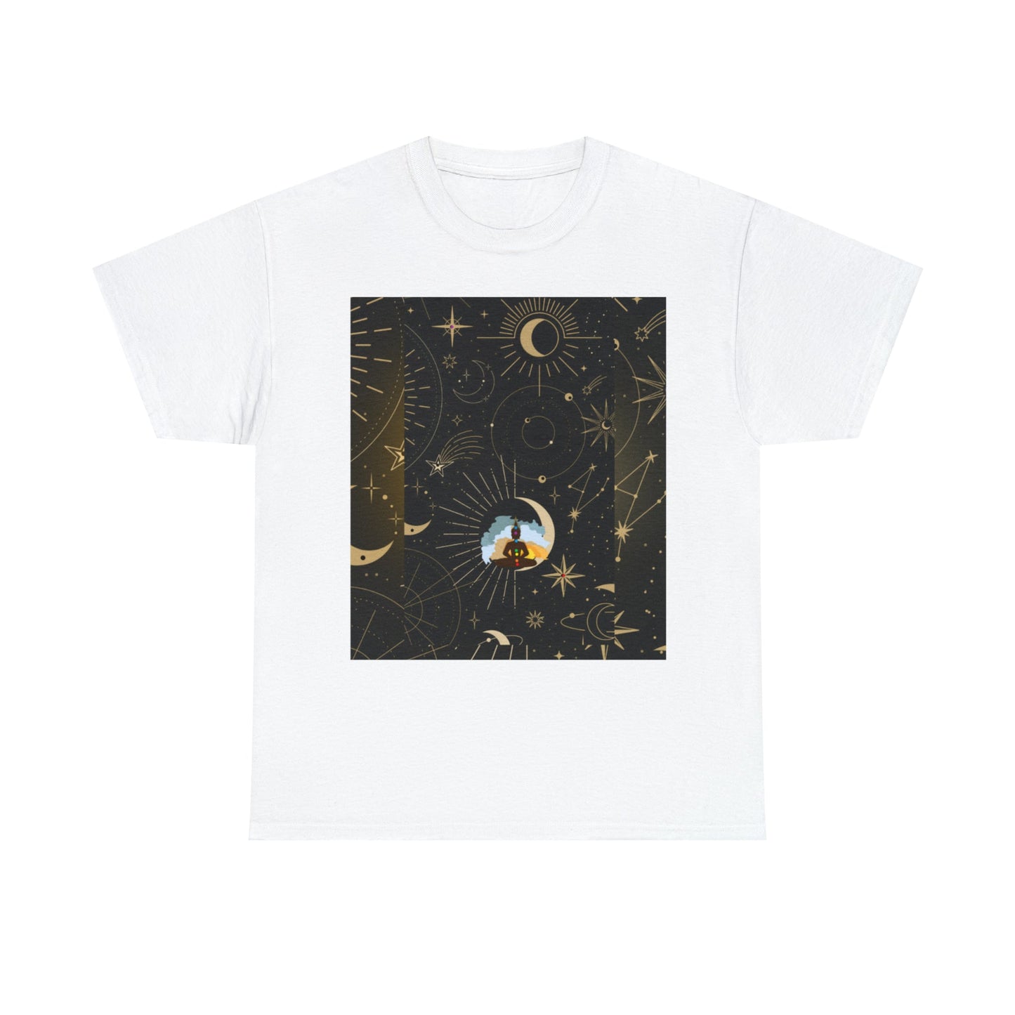 Starry Night Unisex Heavy Cotton Tee