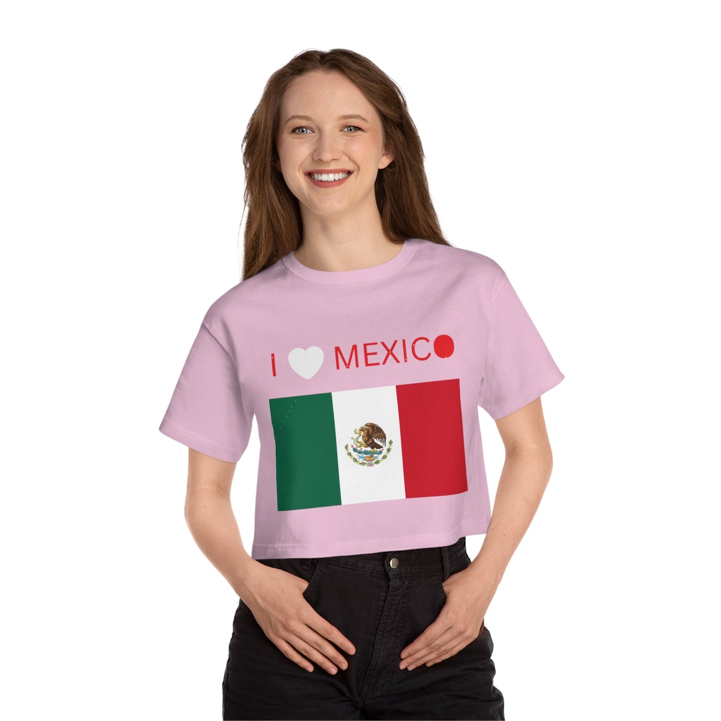 Mexico Champion Women's Heritage Cropped T-Shirt