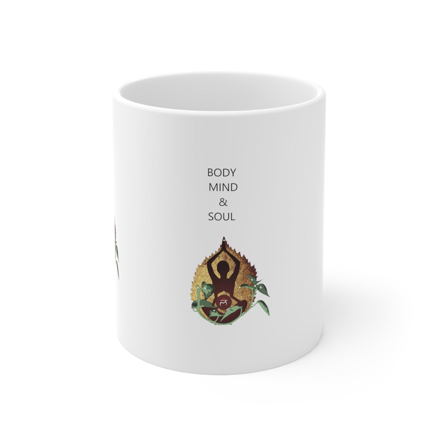 Body Mind & Soul Ceramic Mug 11oz