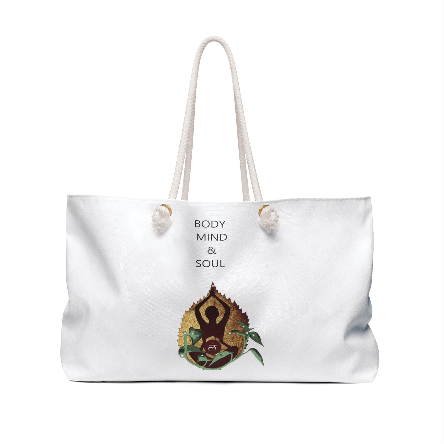 White Weekender Bag