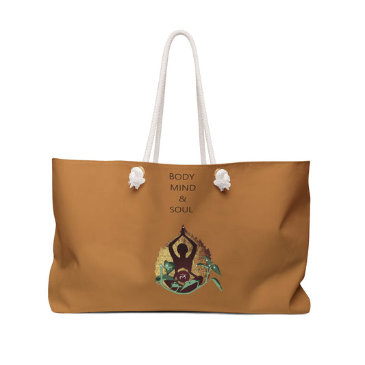 Brown Weekender Bag