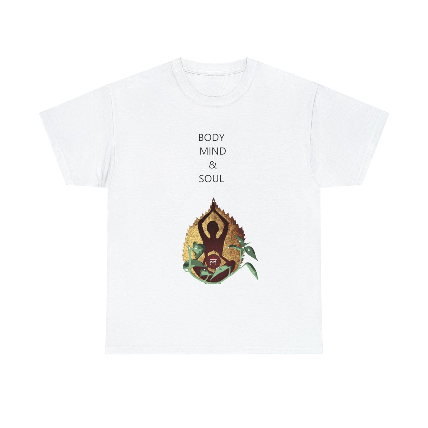 Mind Body Soul Heavy Cotton Tee