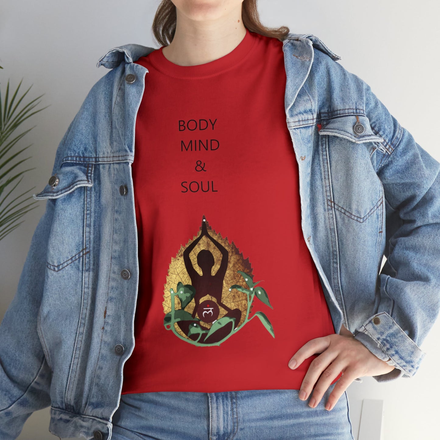 Mind Body Soul Heavy Cotton Tee