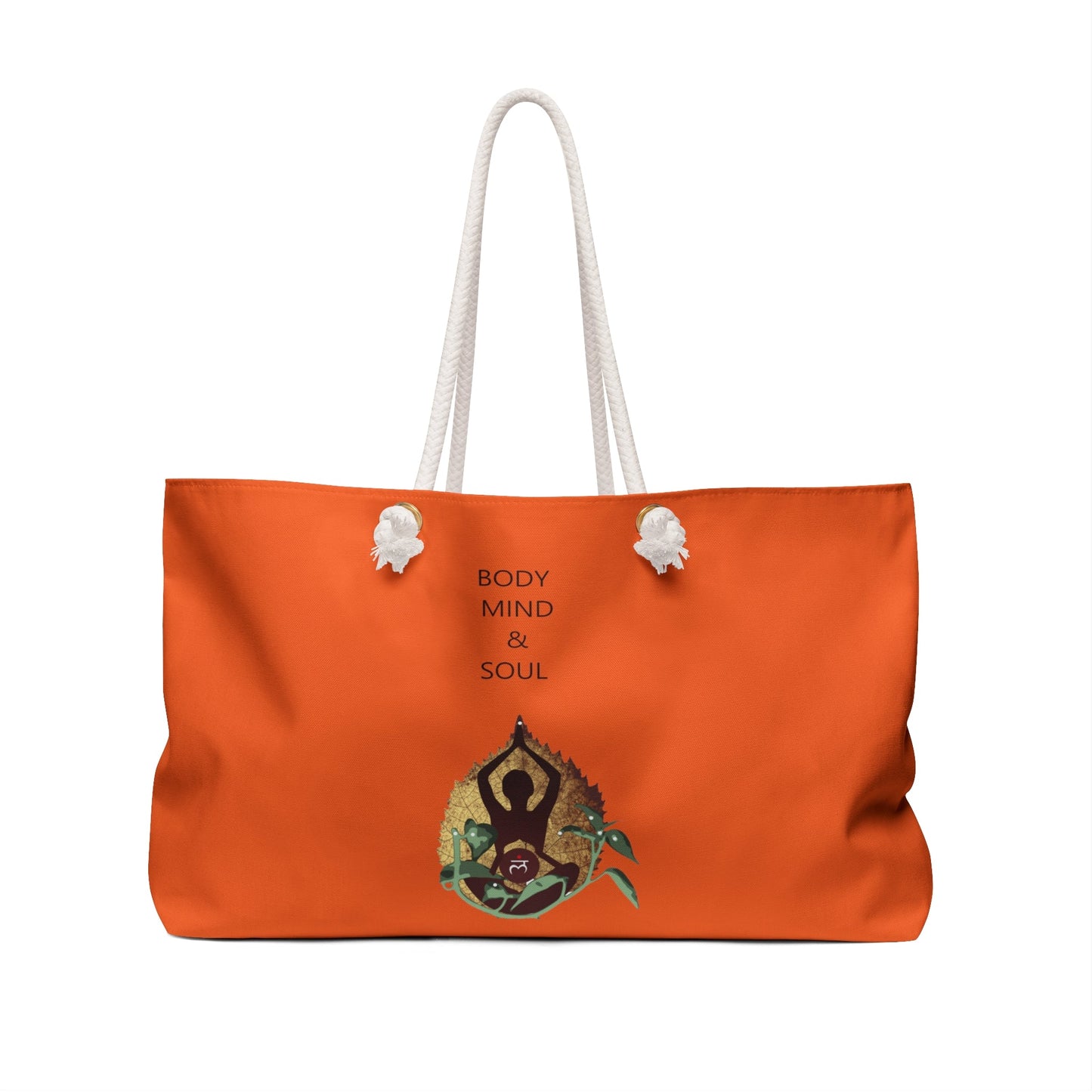 Orange Weekender Bag