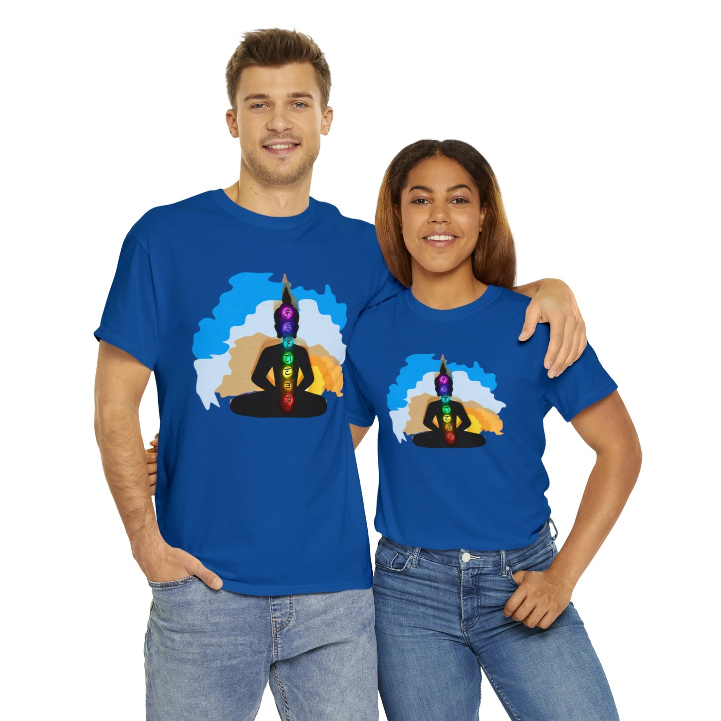 Chakra Unisex Heavy Cotton Tee
