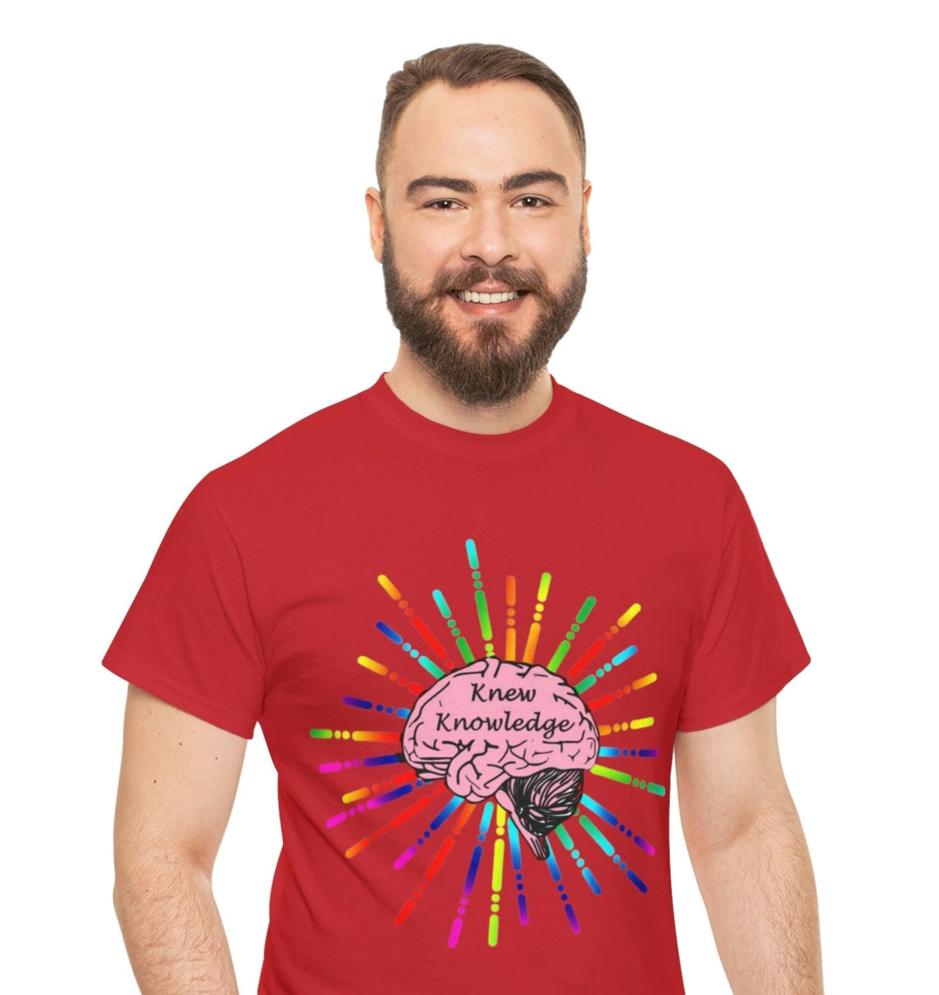 Knew Knowledge Unisex Heavy Cotton Tee