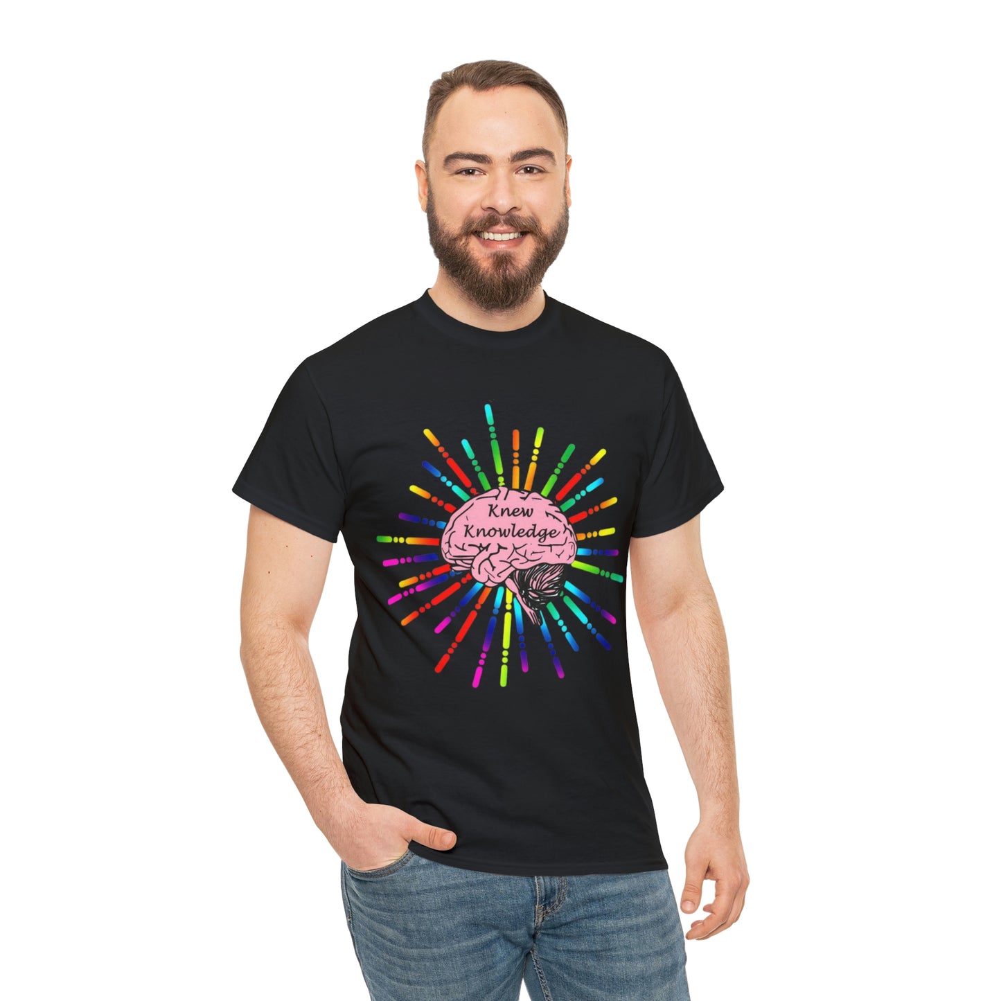 Knew Knowledge Unisex Heavy Cotton Tee