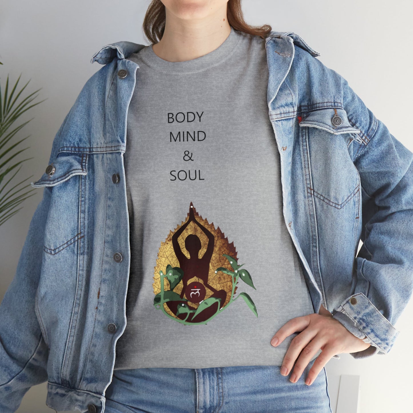 Mind Body Soul Heavy Cotton Tee