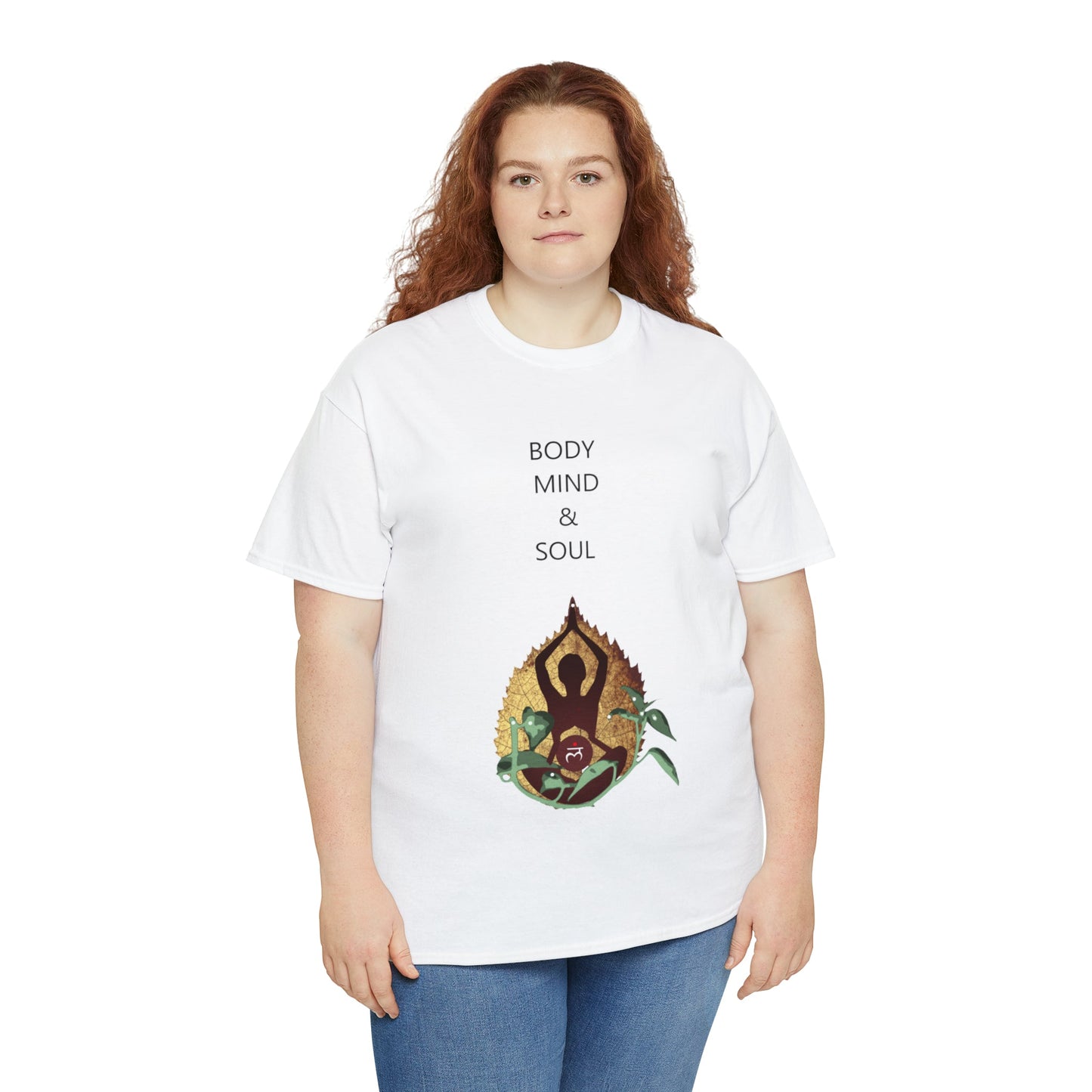 Mind Body Soul Heavy Cotton Tee