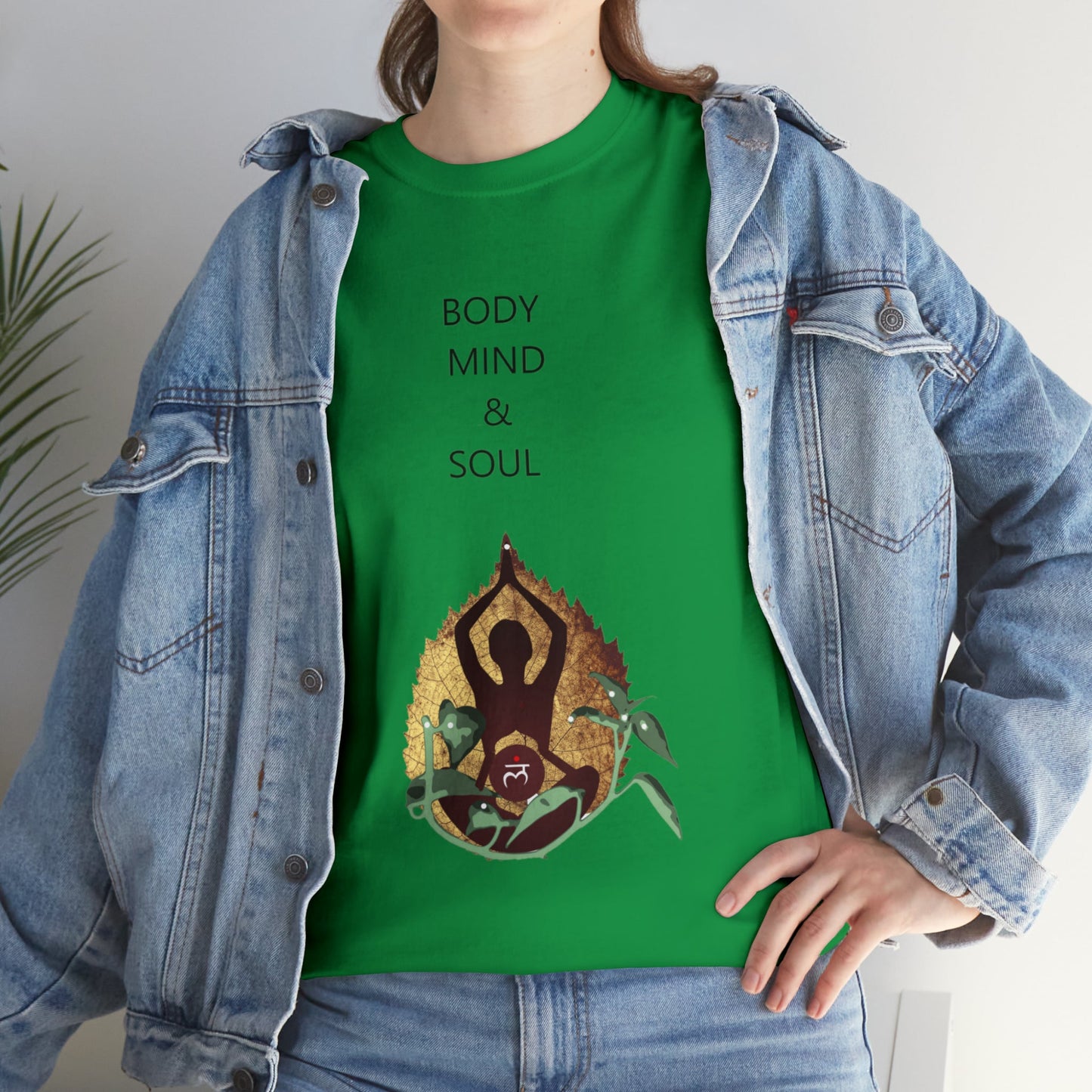 Mind Body Soul Heavy Cotton Tee