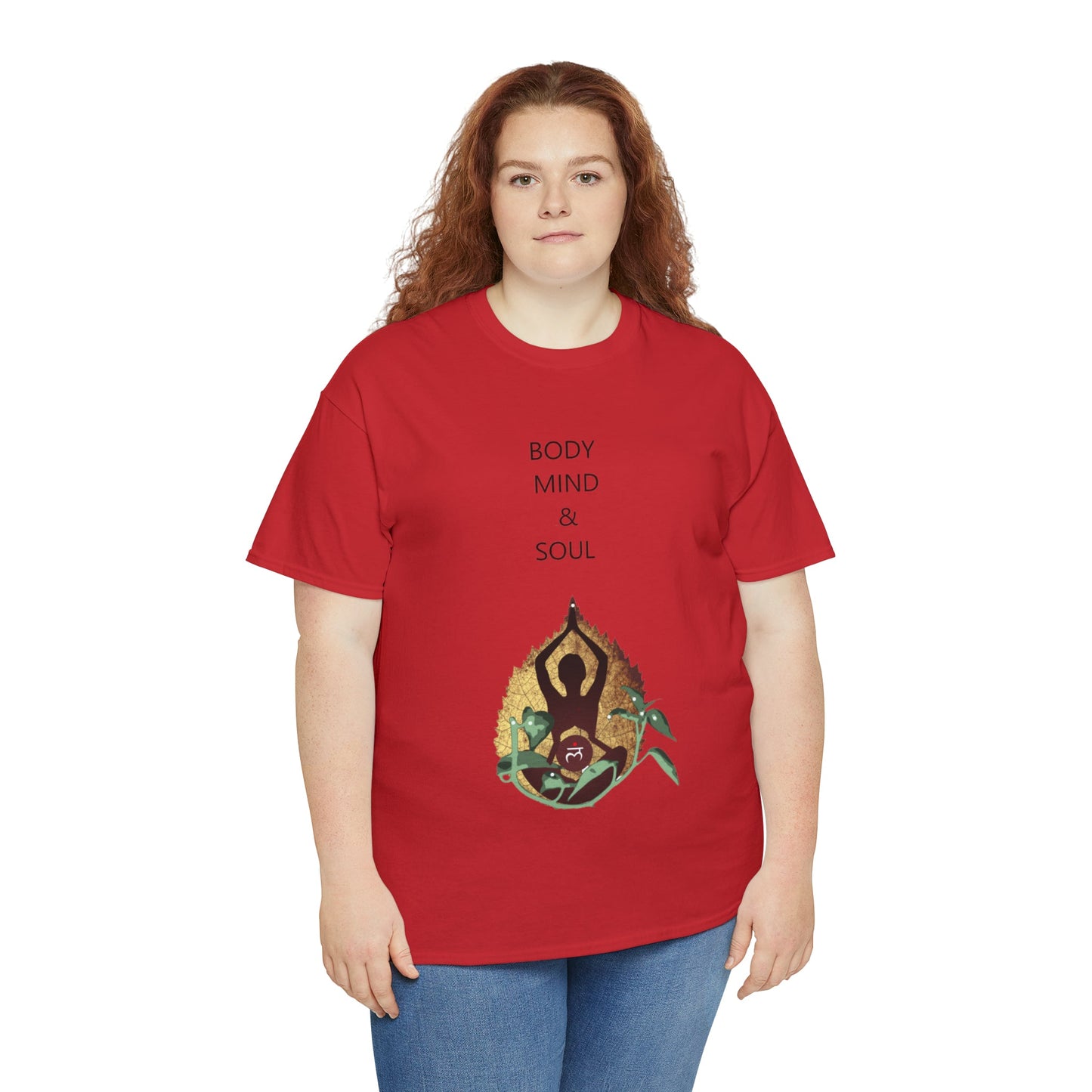 Mind Body Soul Heavy Cotton Tee