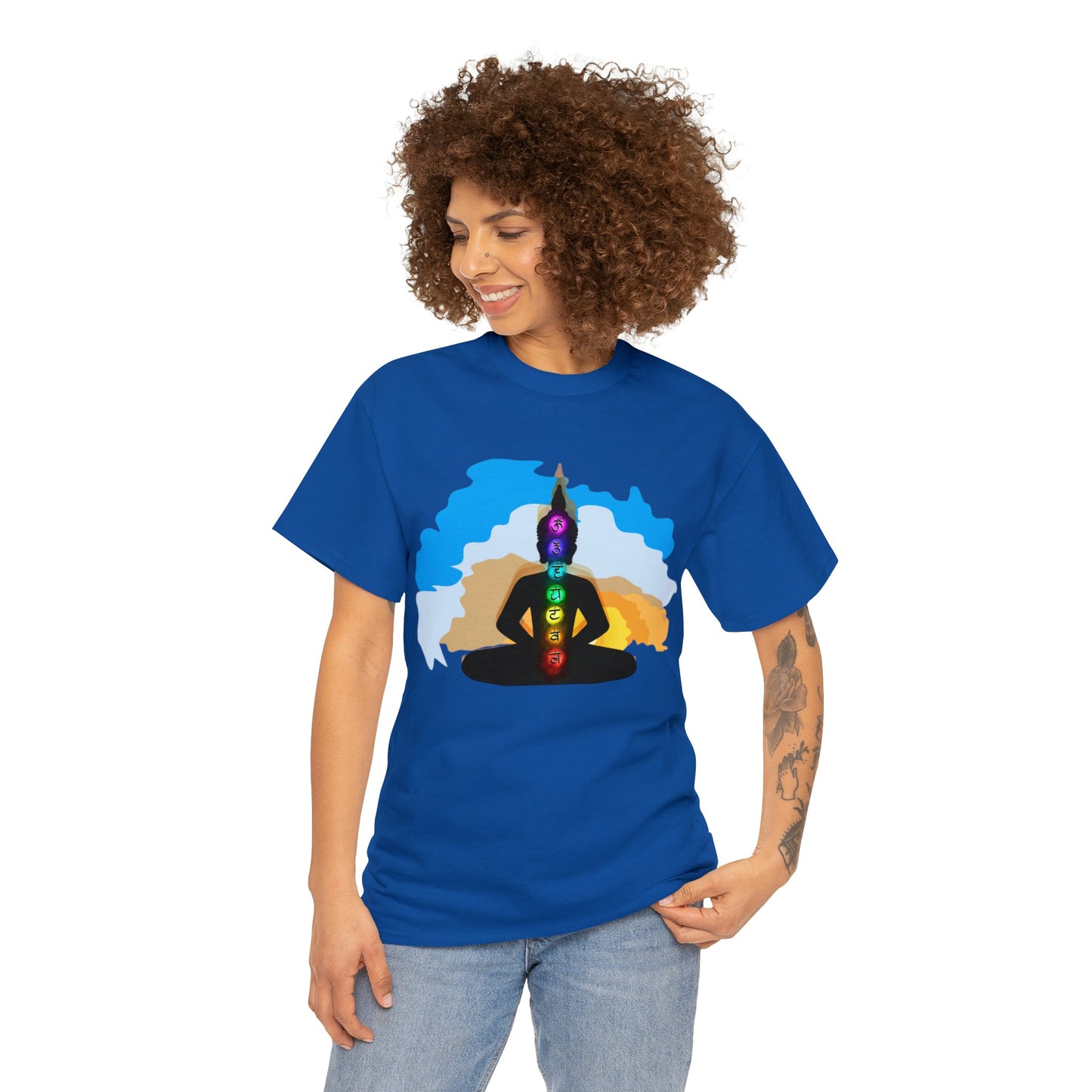 Chakra Unisex Heavy Cotton Tee