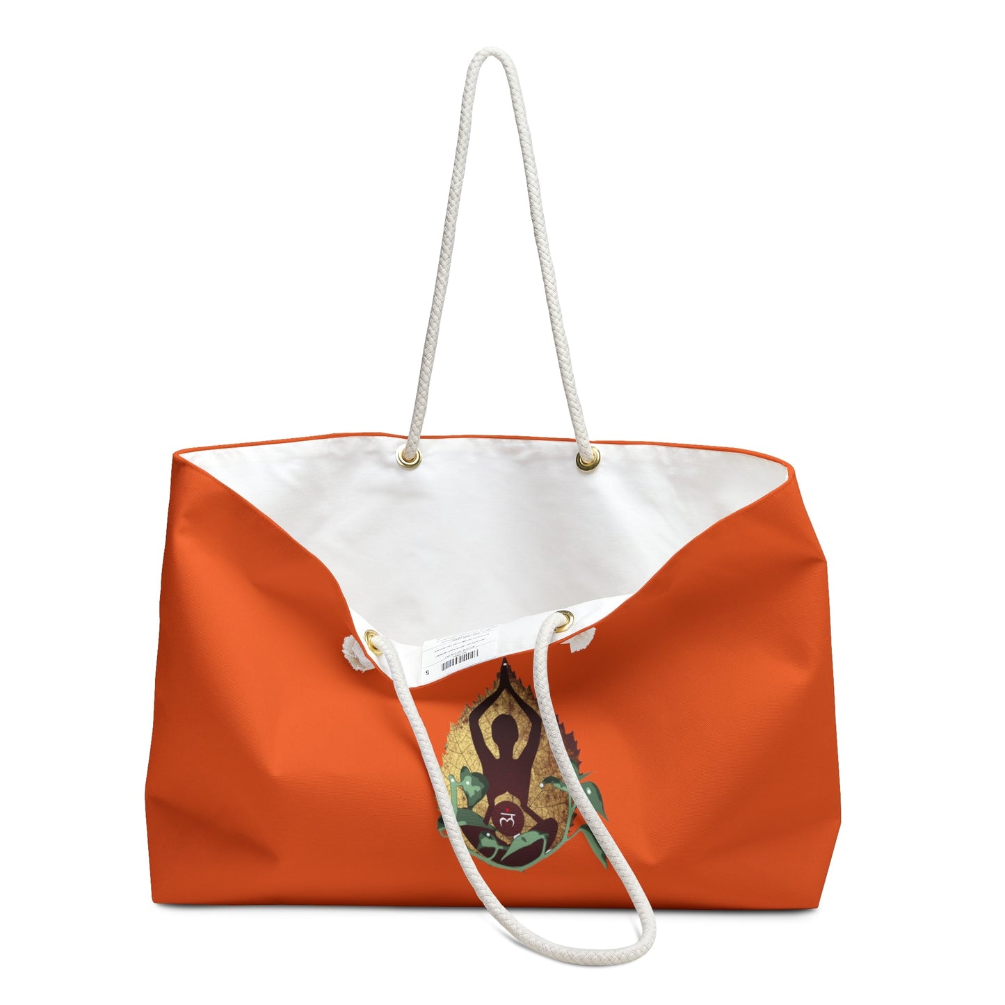 Orange Weekender Bag