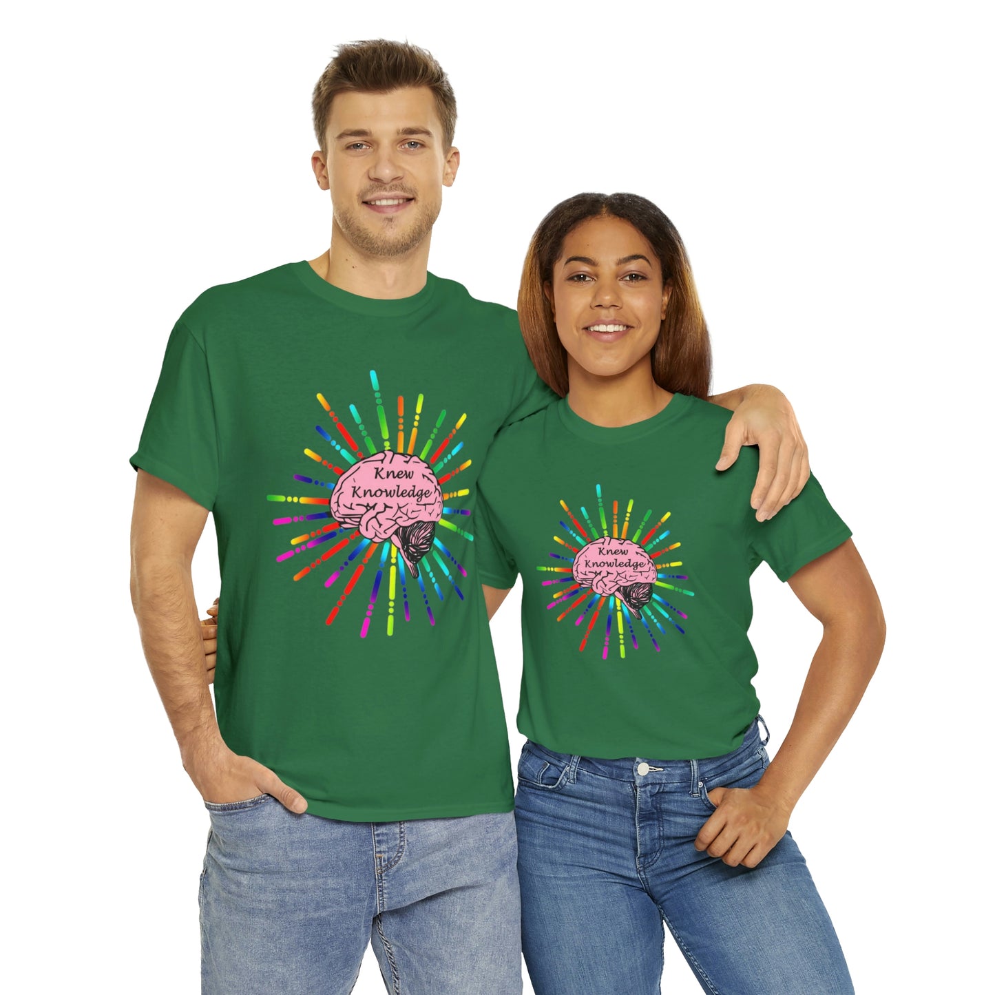 Knew Knowledge Unisex Heavy Cotton Tee