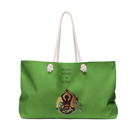Green Weekender Bag