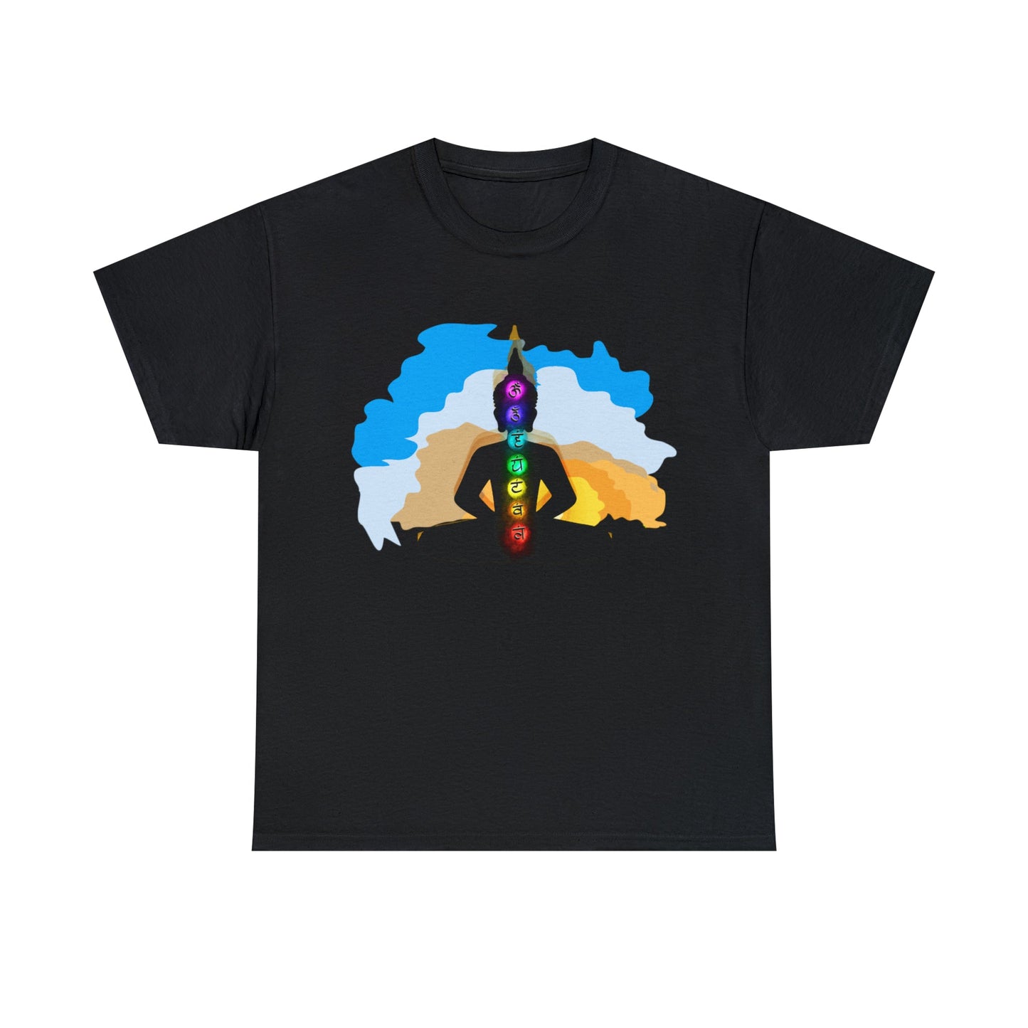 Chakra Unisex Heavy Cotton Tee