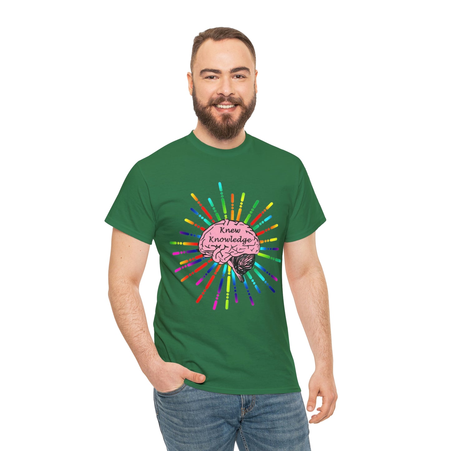 Knew Knowledge Unisex Heavy Cotton Tee